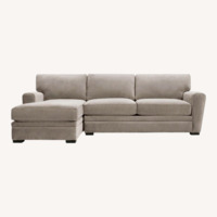Raymour & Flanigan Furniture 2 Piece Sectional