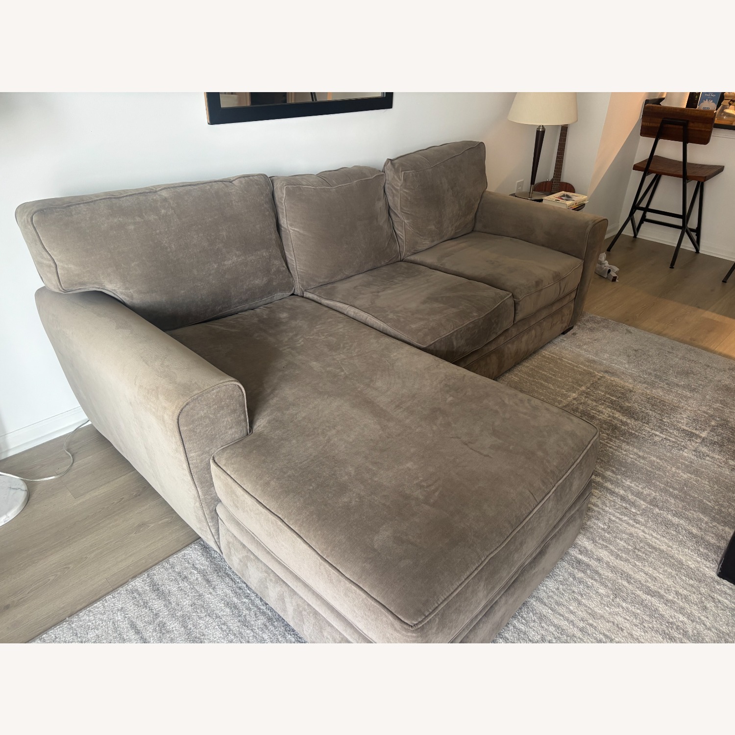 Raymour & Flanigan Furniture 2 Piece Sectional - image-6
