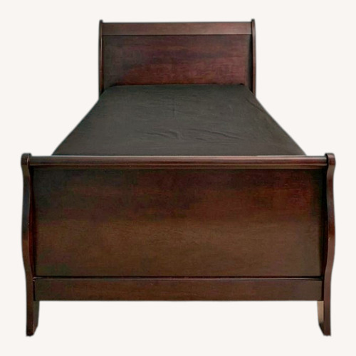 Used Global Furniture USA Black Twin Bed for sale on AptDeco