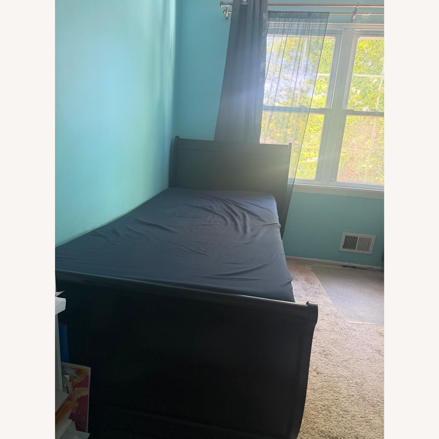Global Furniture USA Black Twin Bed - image-1