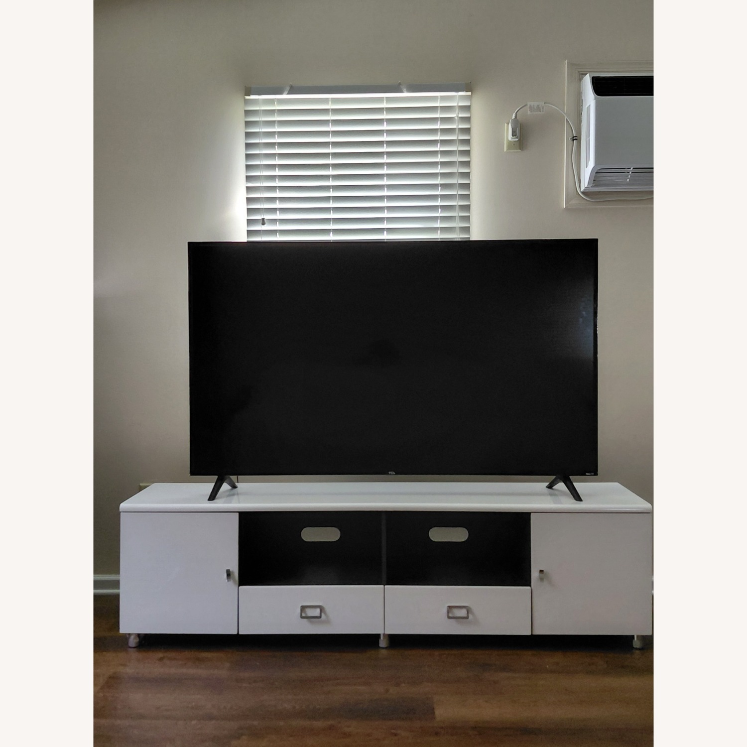White Lacquer Media Storage - image-7