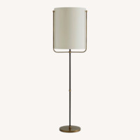 Arteriors Home Boise Light Brown Iron Floor Lamp