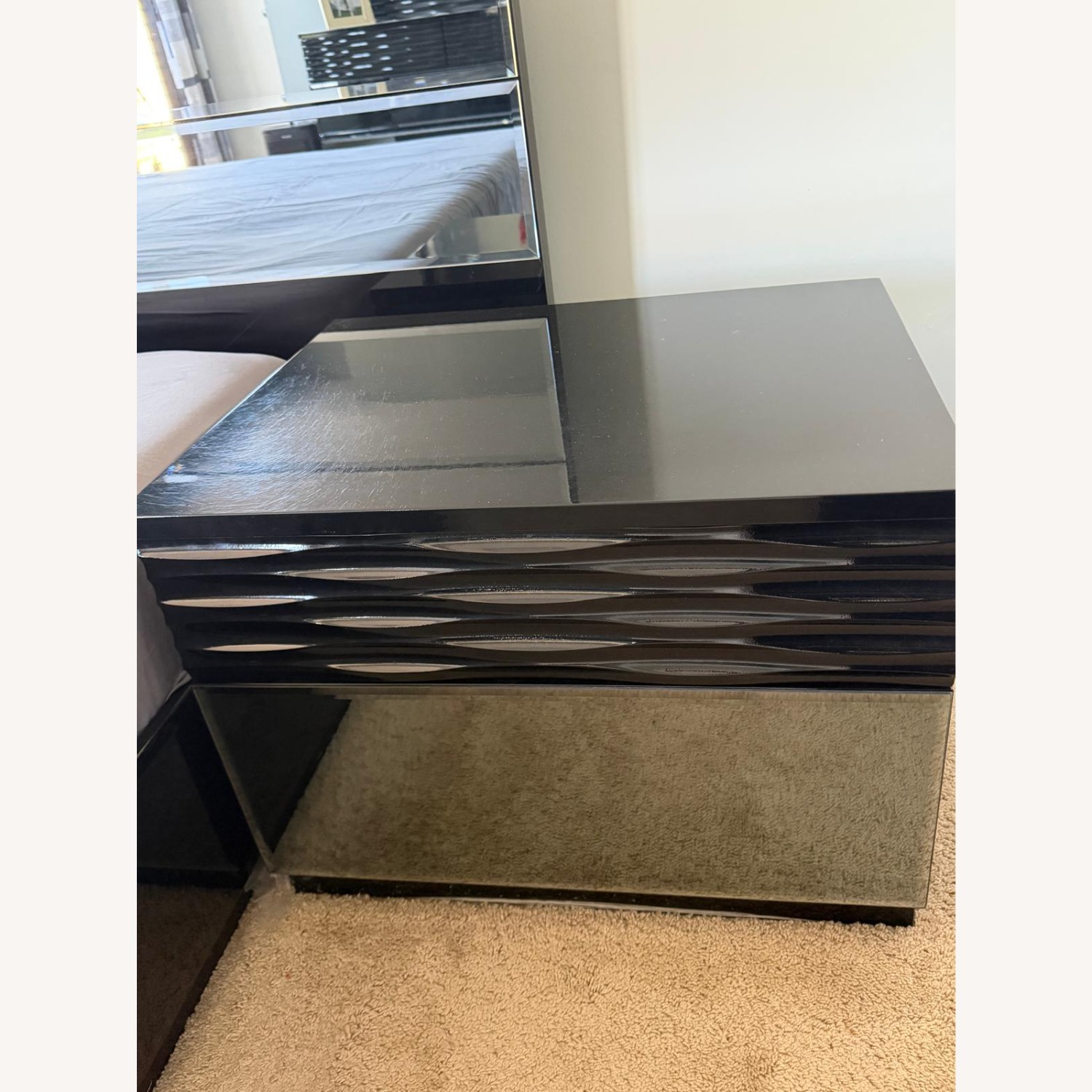 Global Furniture USA Black Nightstand - image-2