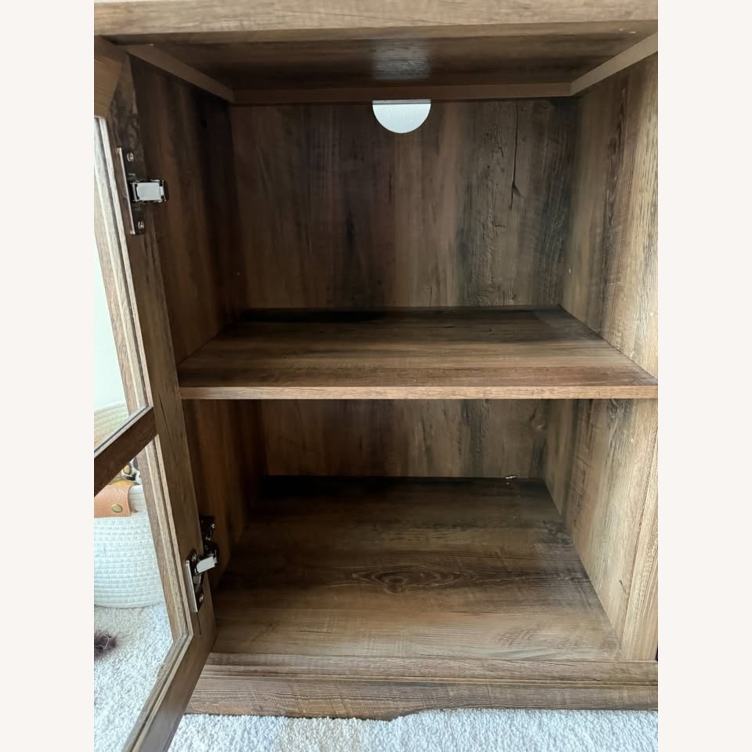 Wayfair TV Stand w Electric Fireplace - image-3
