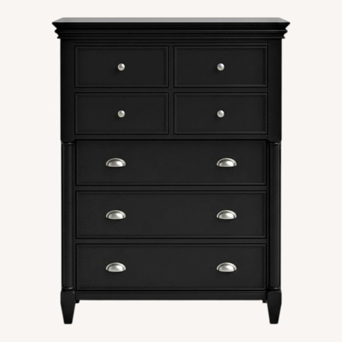 Used Black Wood Dresser for sale on AptDeco