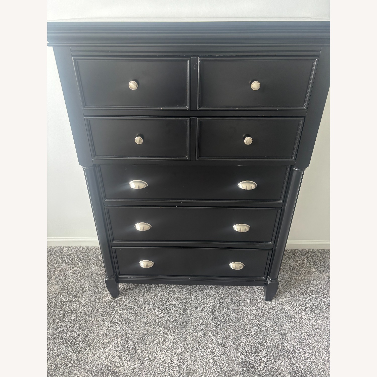 Black Wood Dresser - image-3