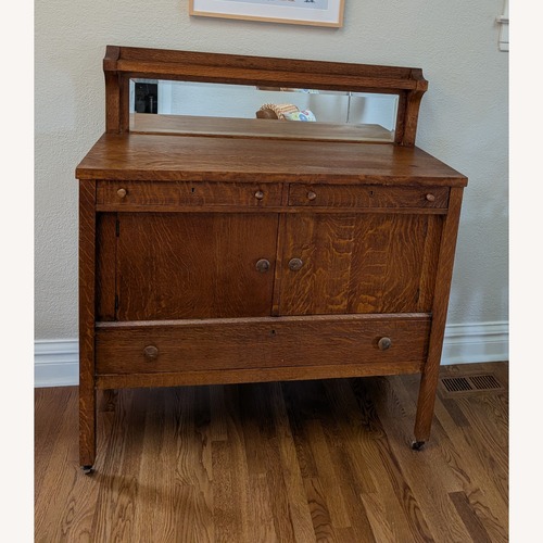 Used Vintage/Antique Wood Sideboard for sale on AptDeco