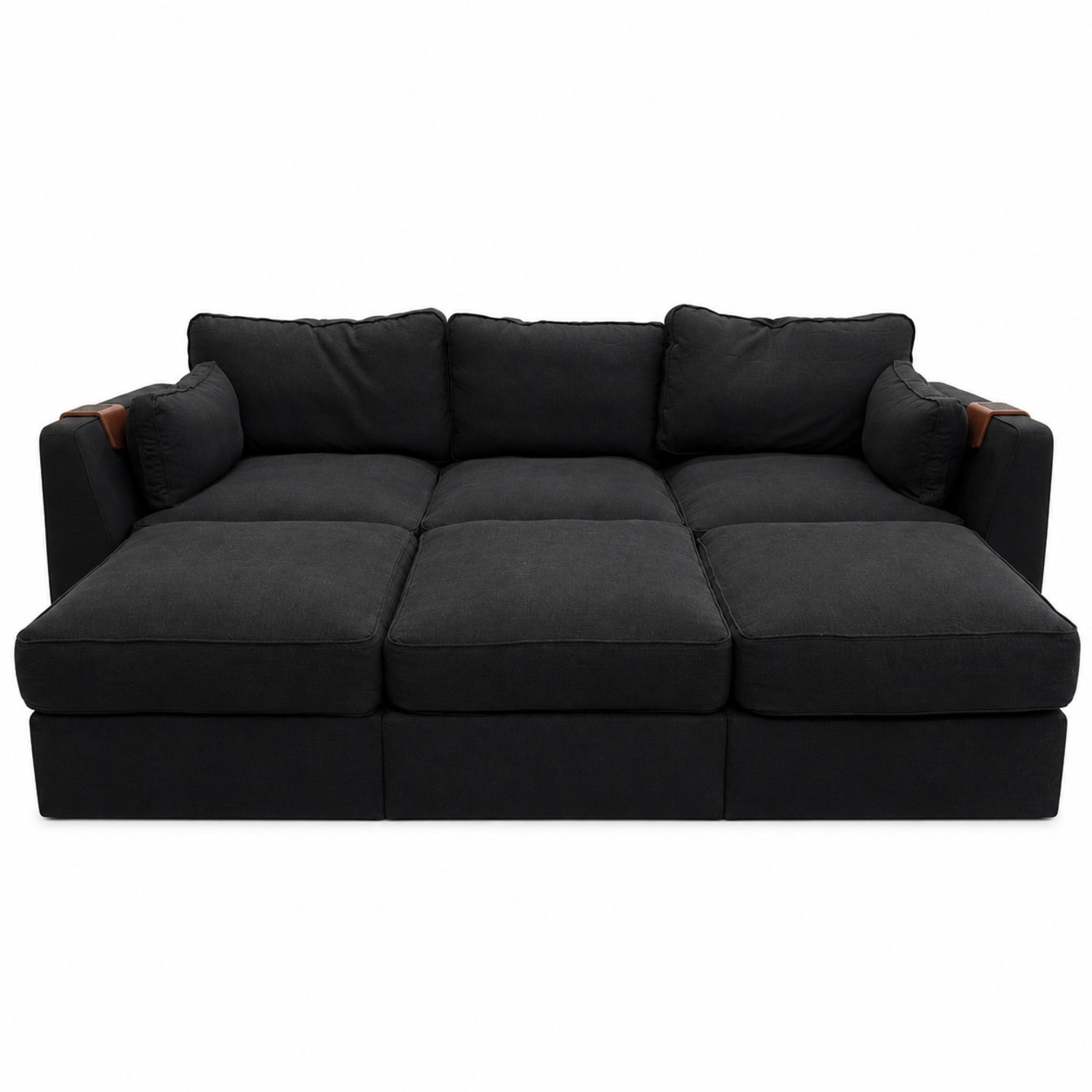 Lovesac Black Sactional - image-4