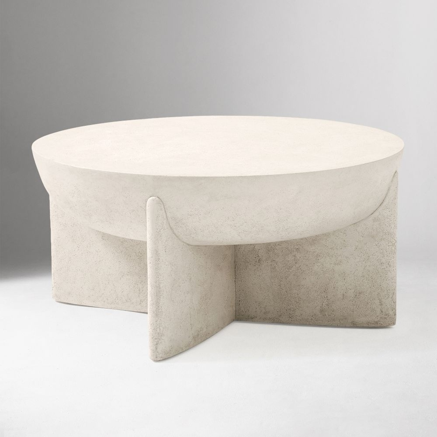 West Elm Monti Natural Stone Coffee Table - image-6