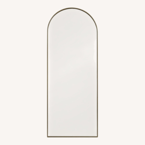 Used Joss & Main Gold Floor Mirror for sale on AptDeco