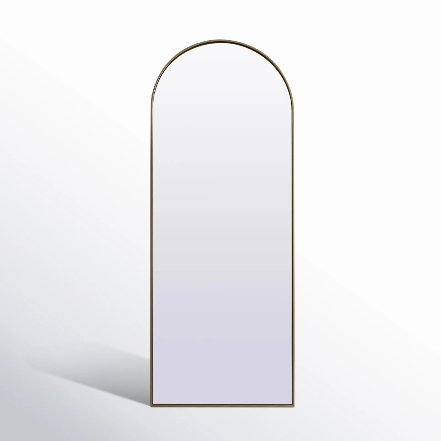 Joss & Main Gold Floor Mirror - image-5