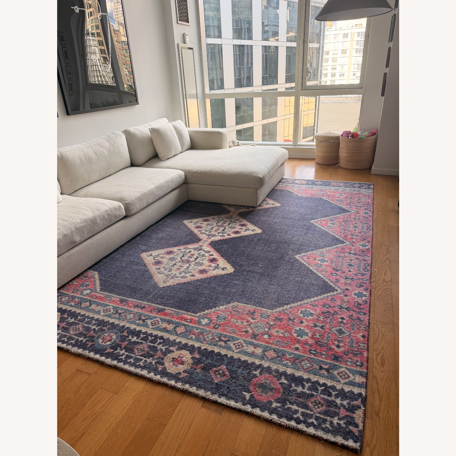 West Elm Ruby Rug Area Rug 8' x 10' - image-1