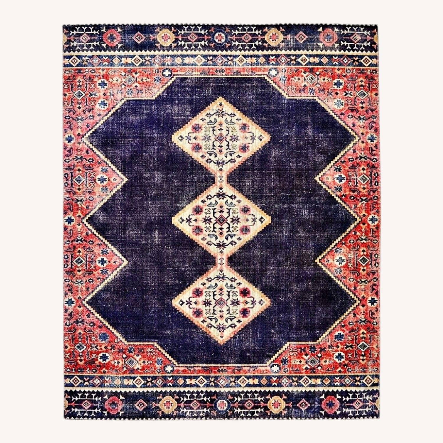 West Elm Ruby Rug Area Rug 8' x 10' - image-0