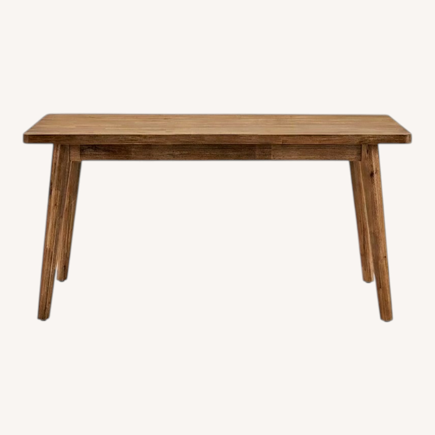 Castlery Light Brown Wood Dining Table - image-0