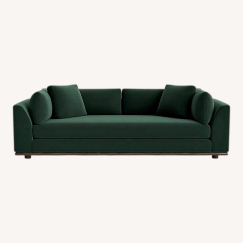 Used Joybrid Green Velvet Sofa for sale on AptDeco