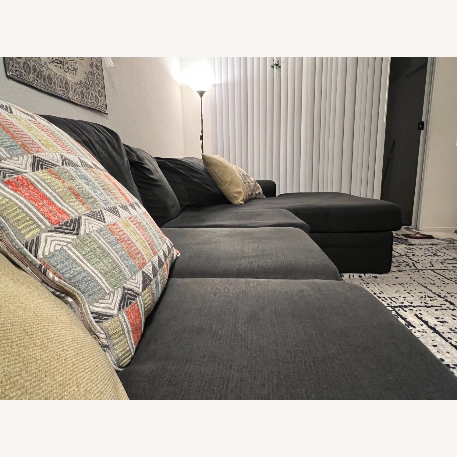 Living Spaces 2 Piece Sectional - image-3