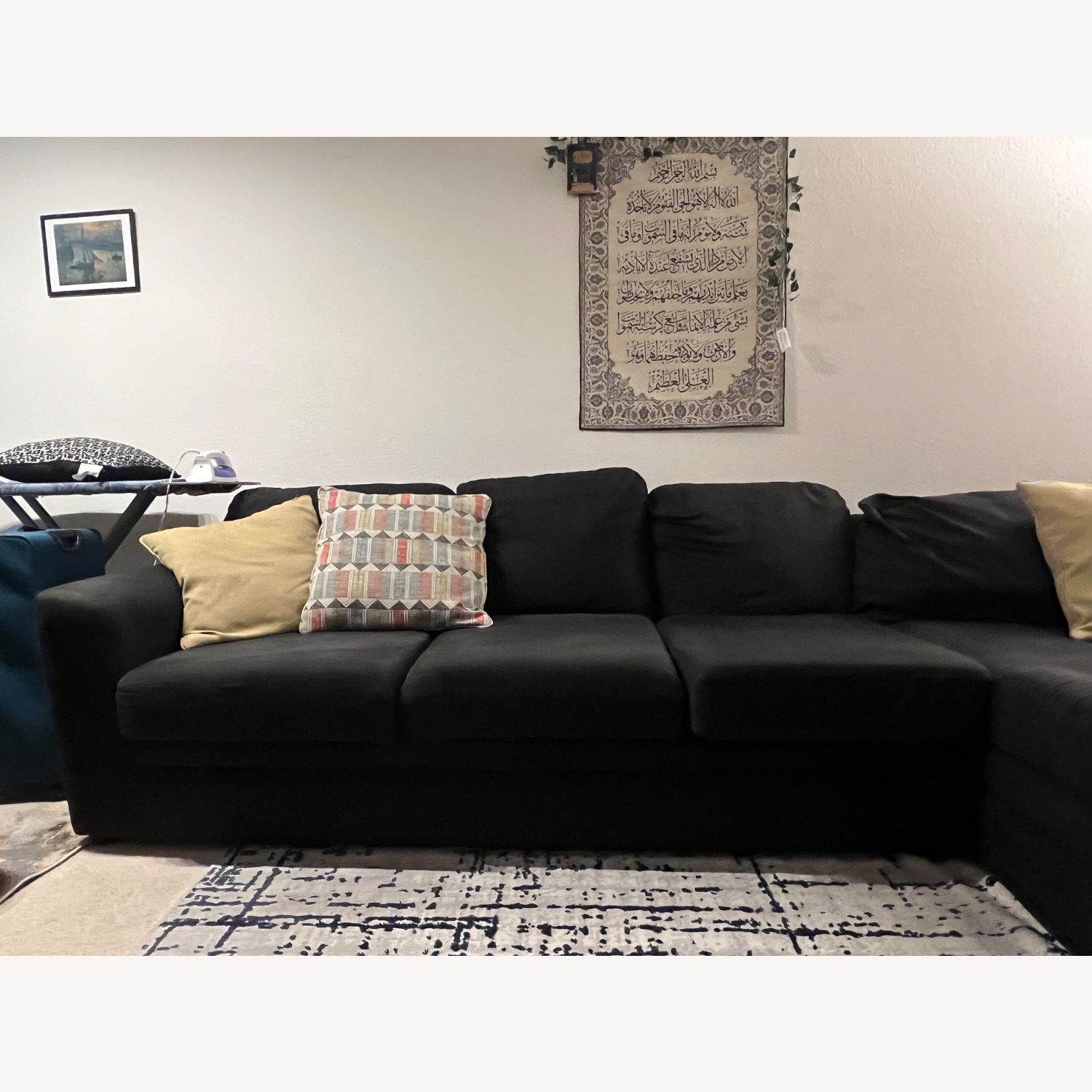 Living Spaces 2 Piece Sectional - image-7