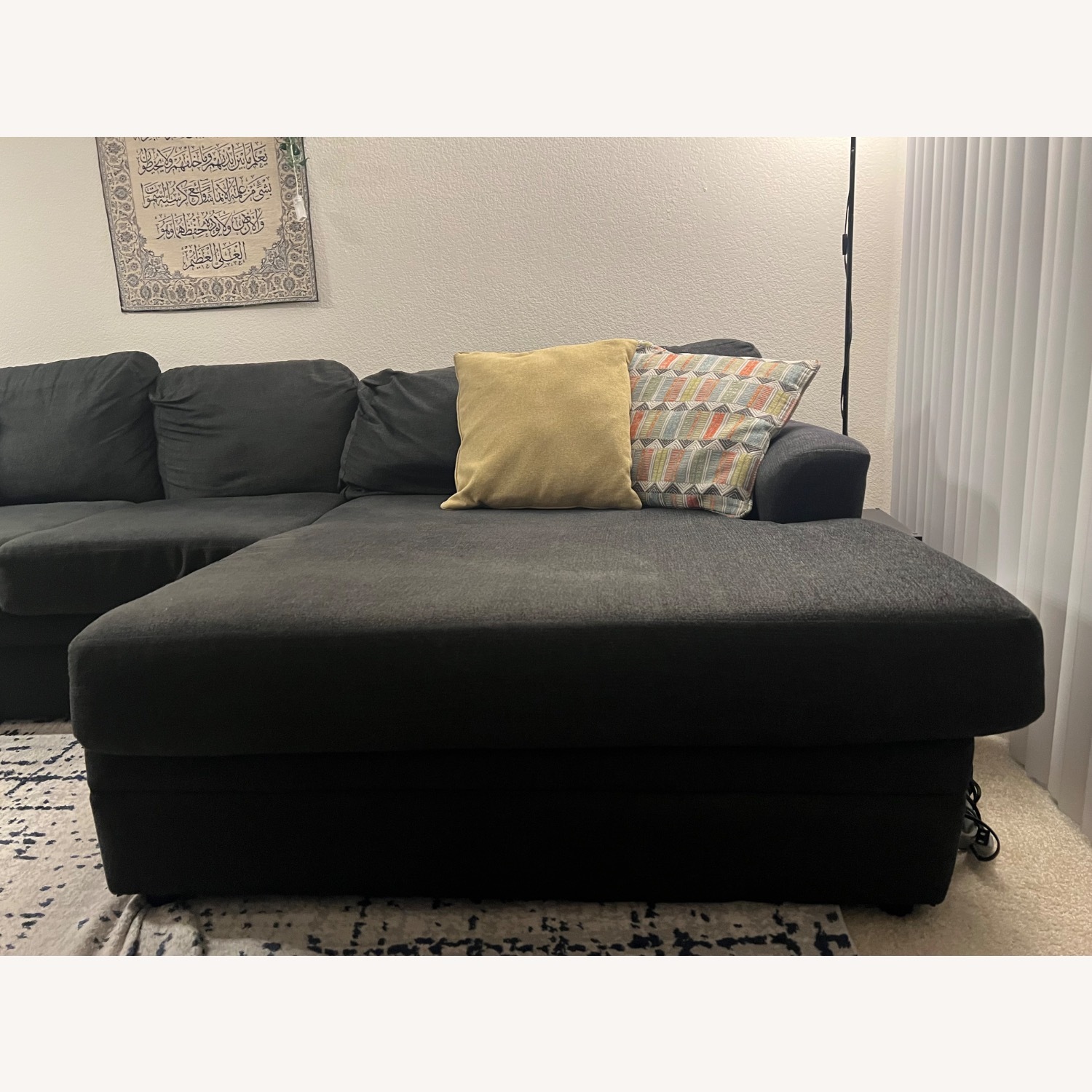 Living Spaces 2 Piece Sectional - image-4