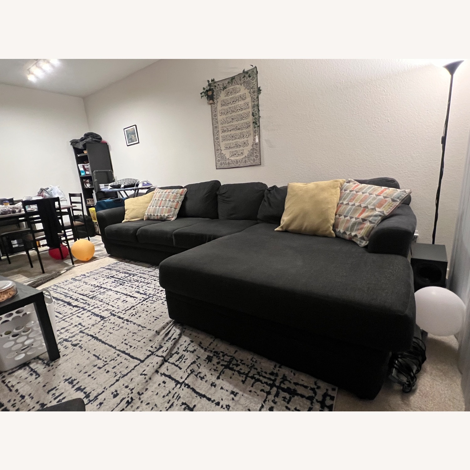 Living Spaces 2 Piece Sectional - image-5