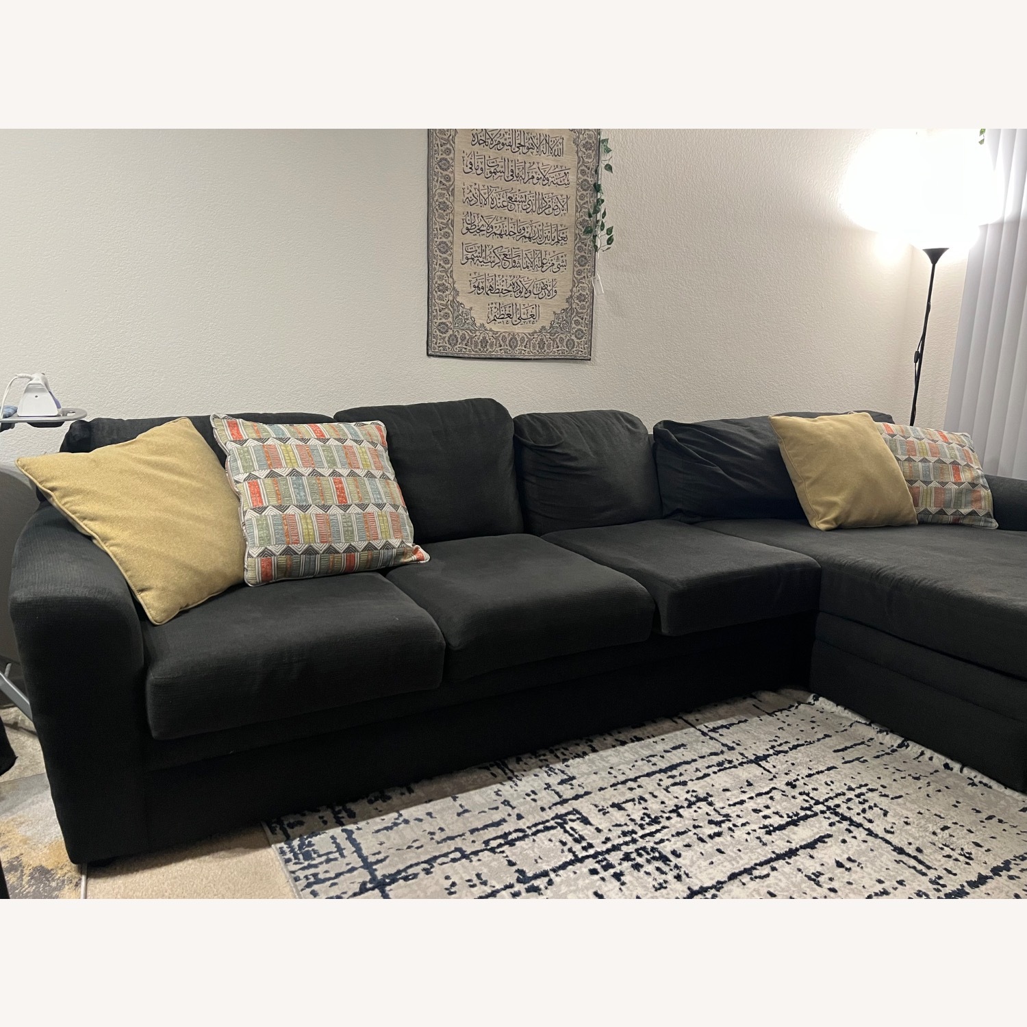Living Spaces 2 Piece Sectional - image-1