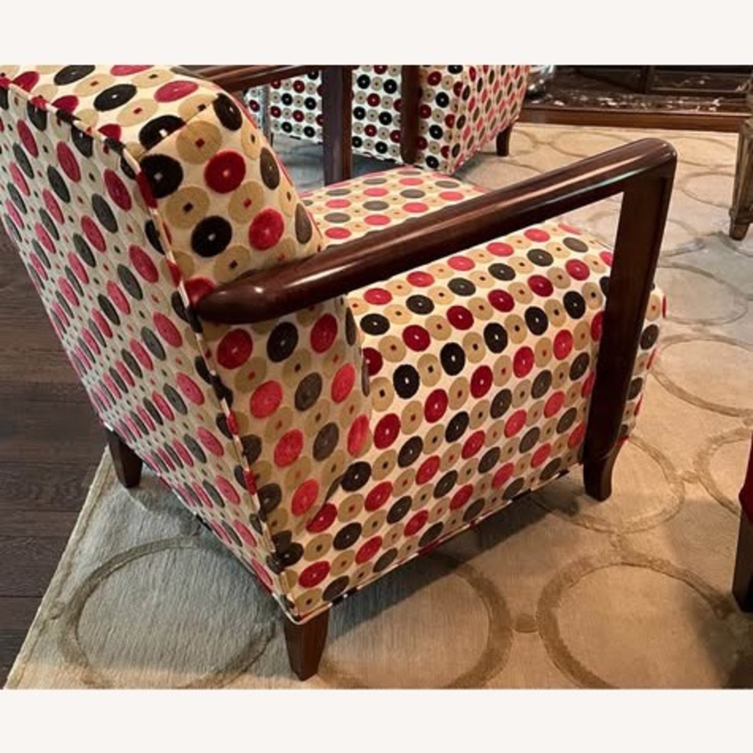 Gold/Cream Silk/Wool Geometric Rug 10' x 14' - image-3