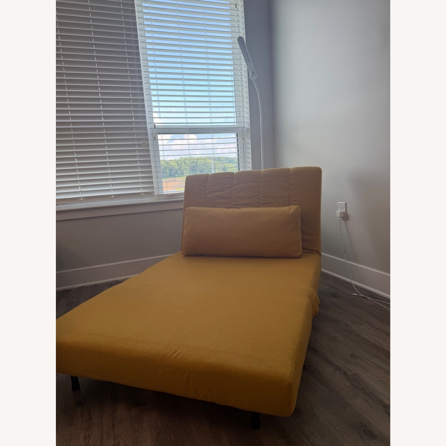 AllModern Sleeper Chair Sofa Chaise Twin Bed - image-2