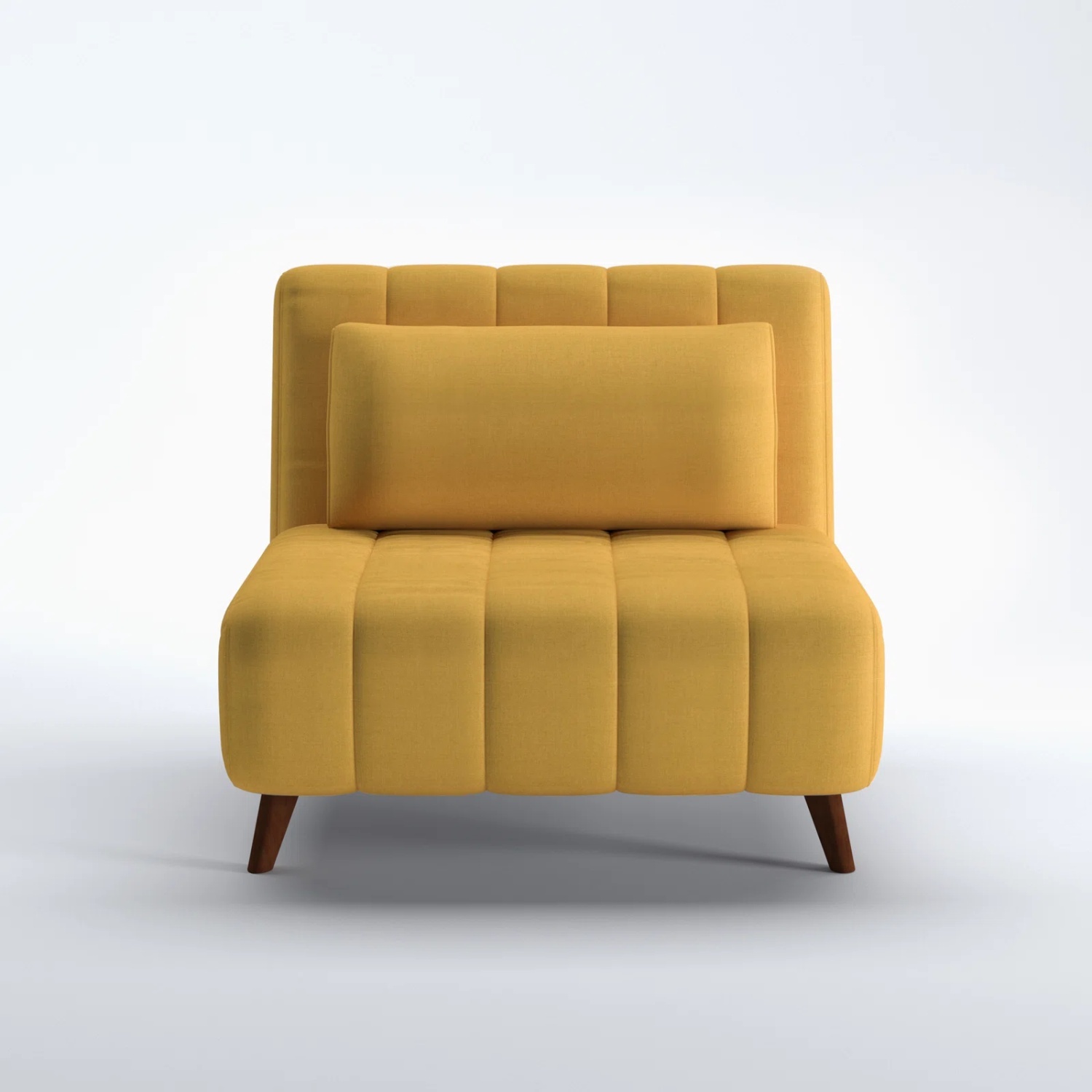 AllModern Sleeper Chair Sofa Chaise Twin Bed - image-4