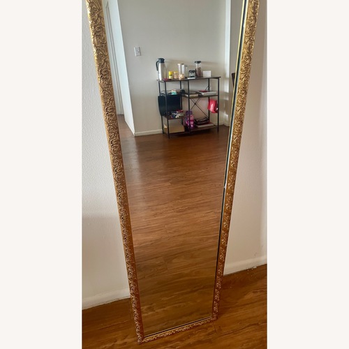Used Vintage/Antique Glass Floor Mirror for sale on AptDeco