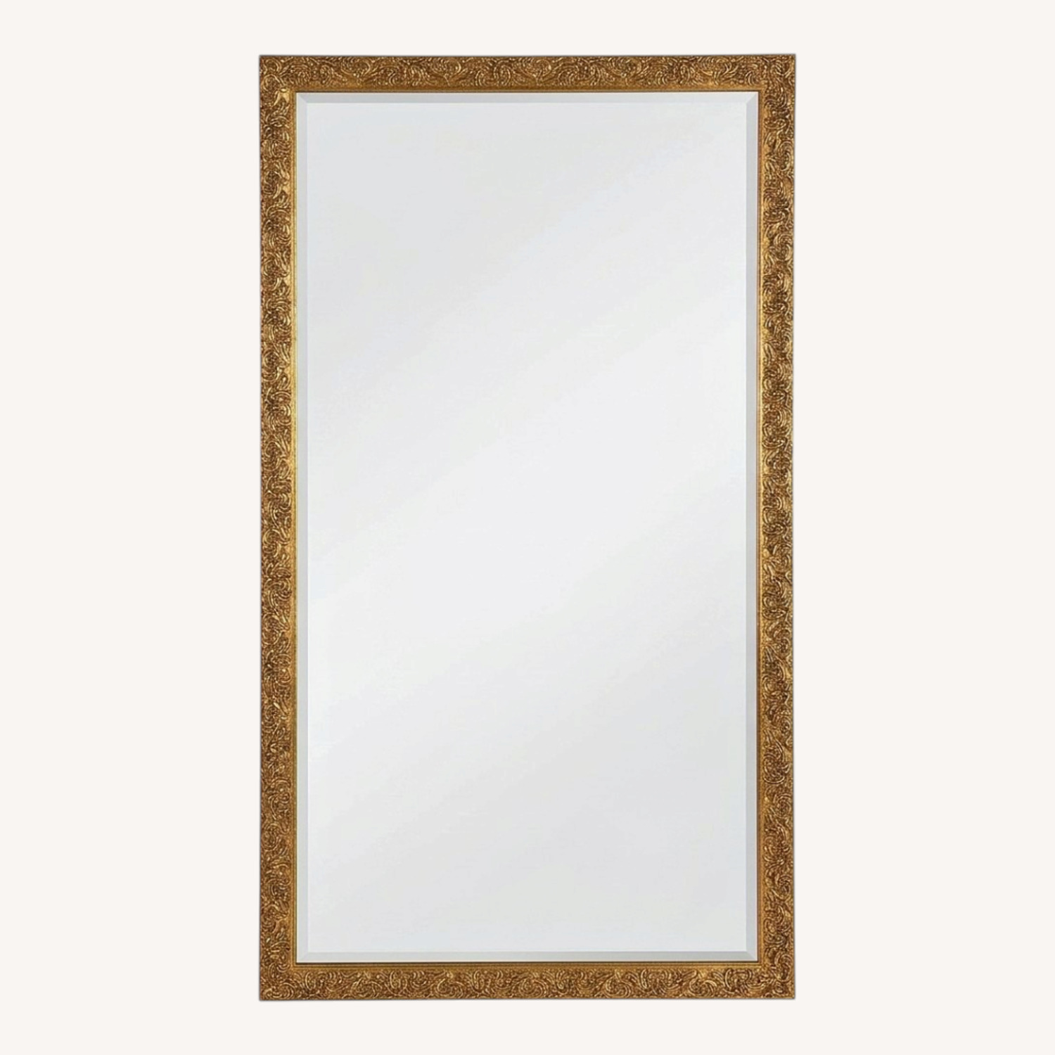 Vintage/Antique Glass Floor Mirror - image-0