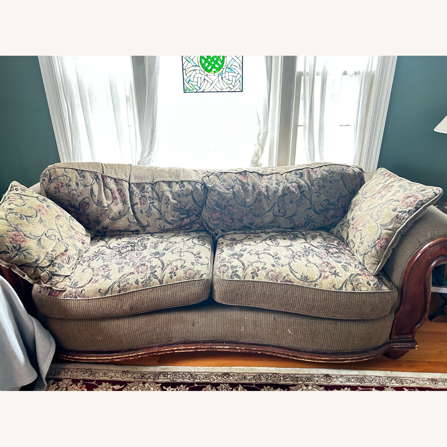 American Signature 3 Seater Couch - image-2