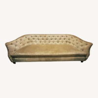 Lee Industries Velvet Sofa Pair 96” & 84”