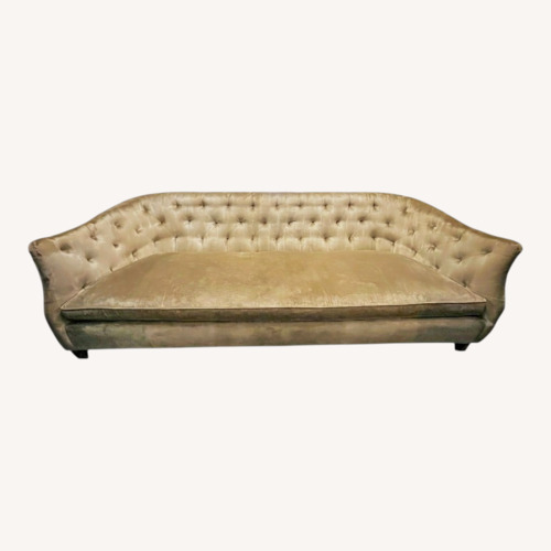 Used Lee Industries Velvet Sofa Pair 96” & 84” for sale on AptDeco