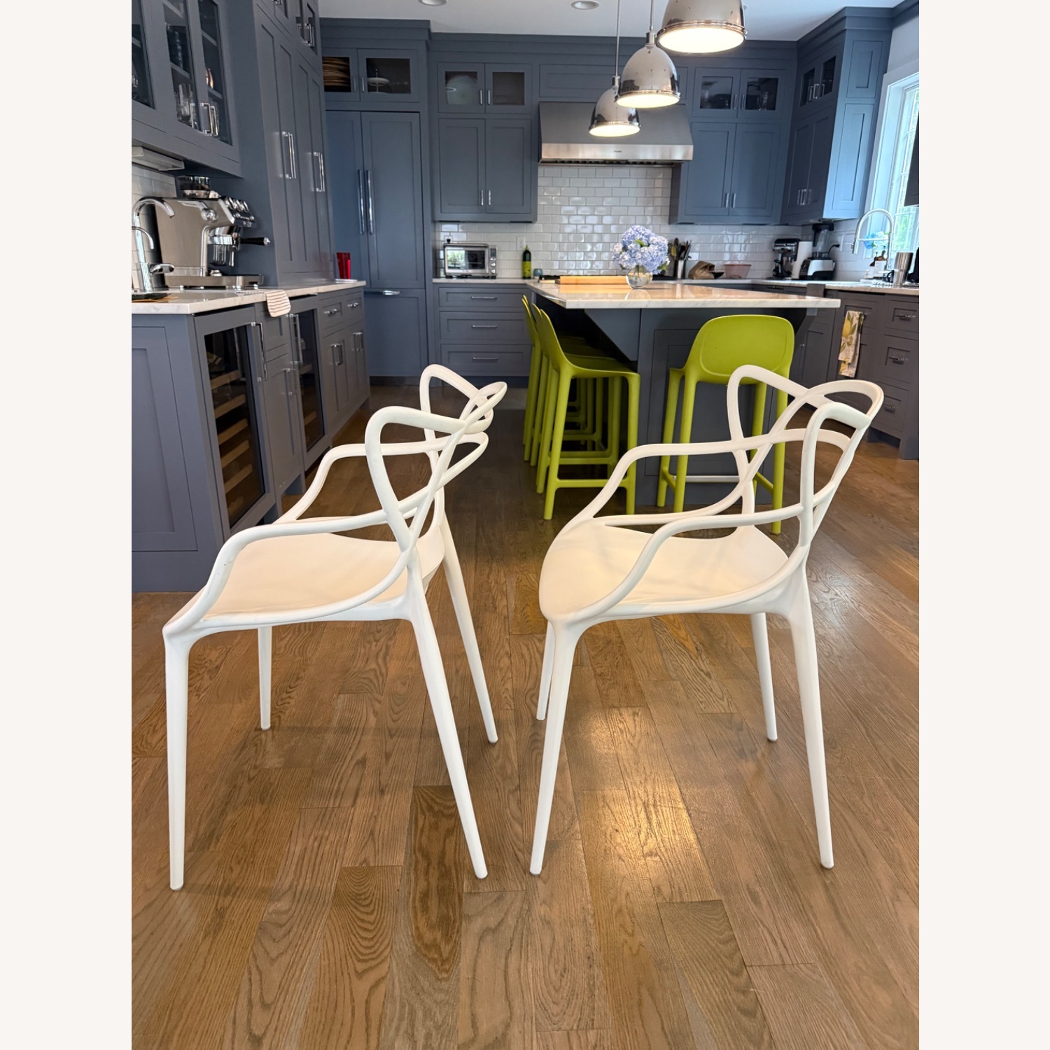 Kartell Masters Chair White Dining Chairs - image-2