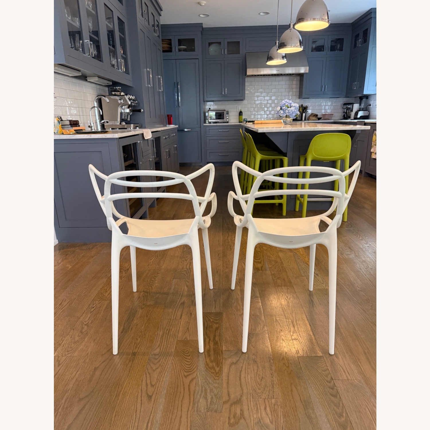 Kartell Masters Chair White Dining Chairs - image-4