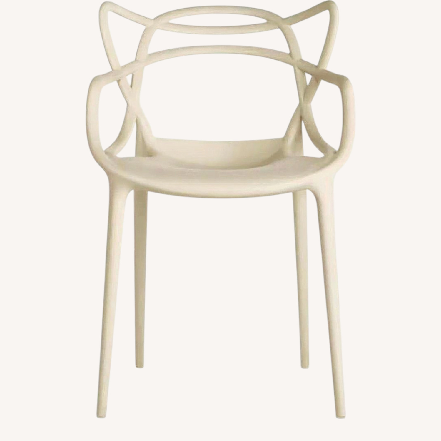 Kartell Masters Chair White Dining Chairs - image-0