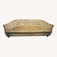 Lee Industries Velvet Chesterfield Sofa - 84”