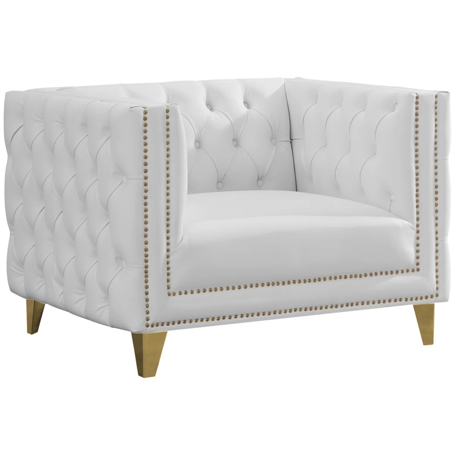 Wayfair Sickles White Armchair - image-4