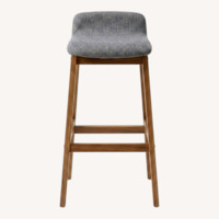 Mid Century Gray Stools