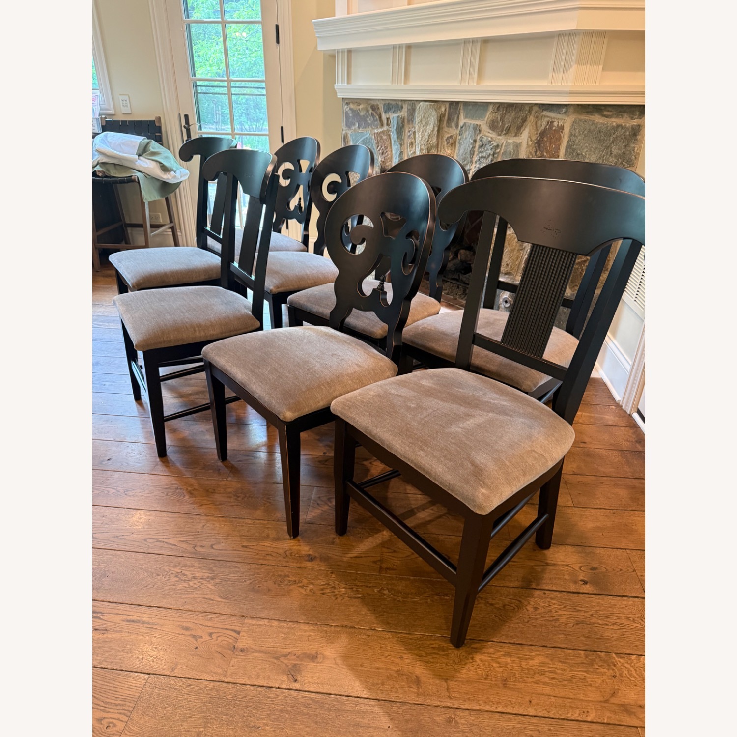 Arhaus Performance Fabric Dining Chair Set - image-1