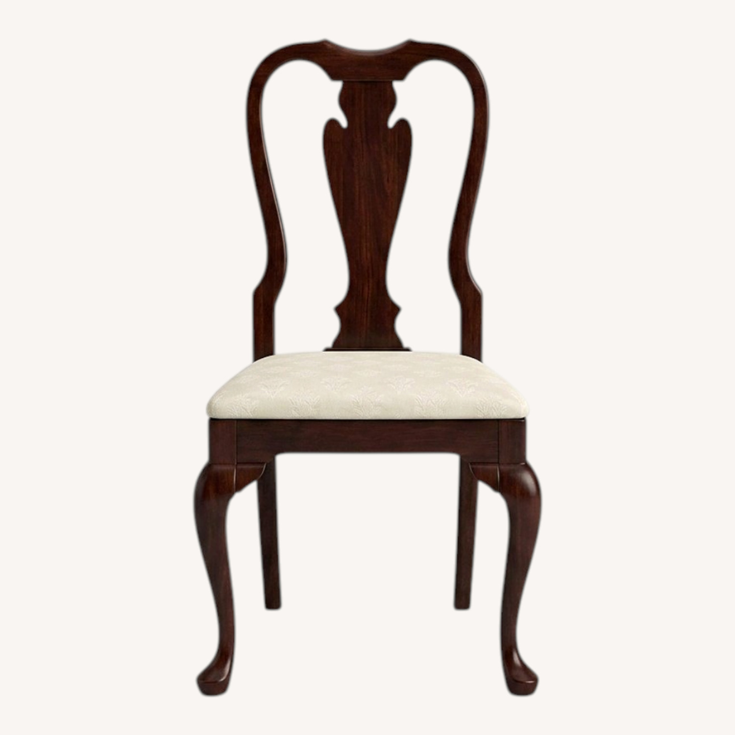 Cherry Wood Dining Chairs - image-0