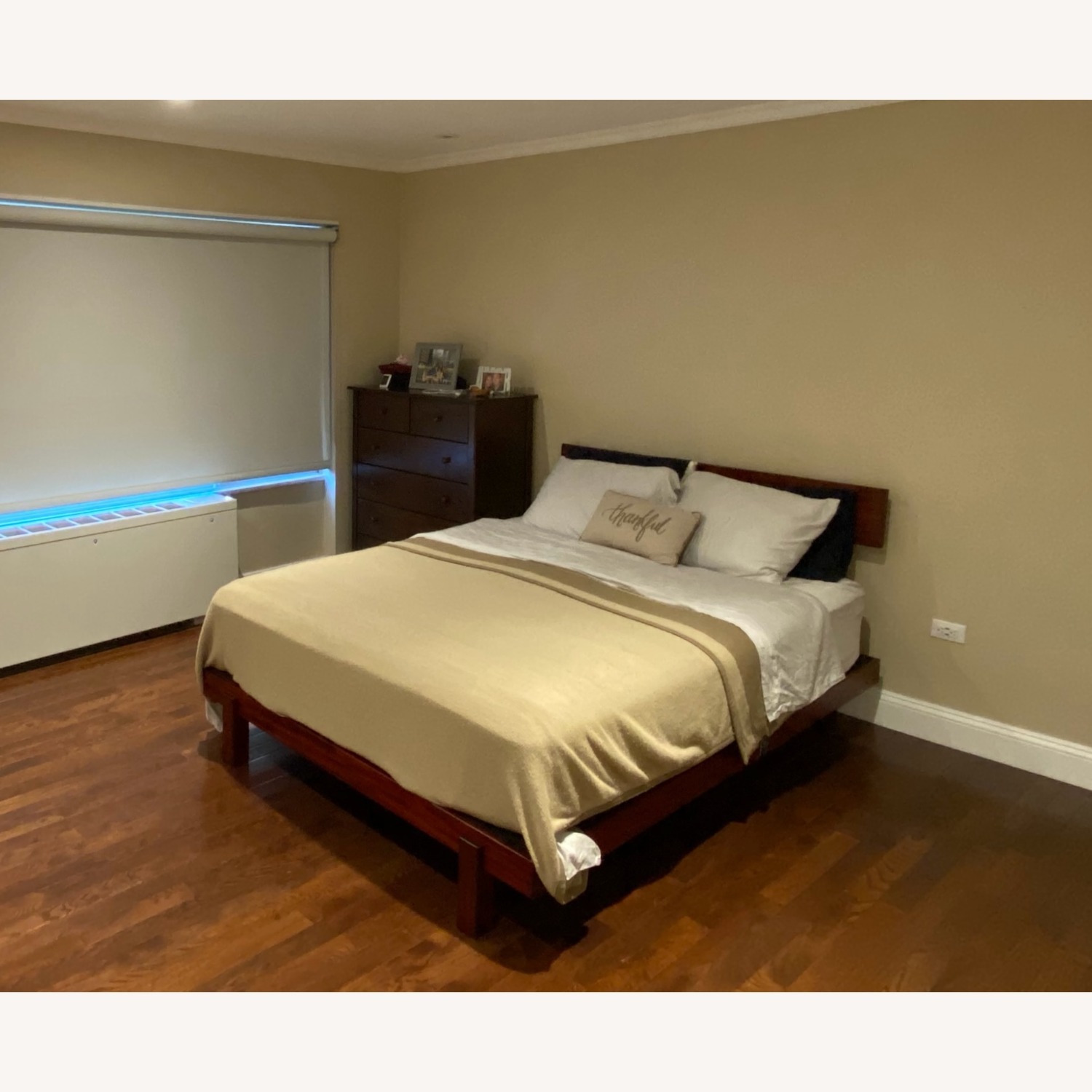 Charles P. Rogers Dark Brown Wood Queen Bed - image-2