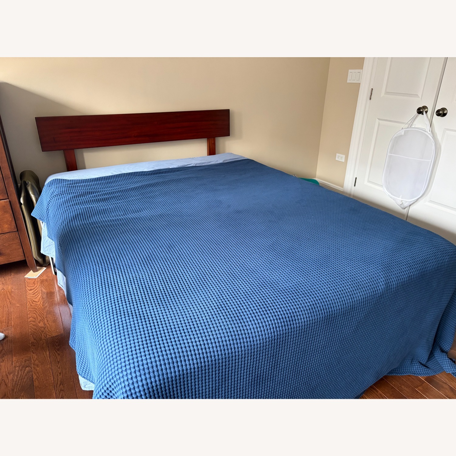 Charles P. Rogers Dark Brown Wood Queen Bed - image-1