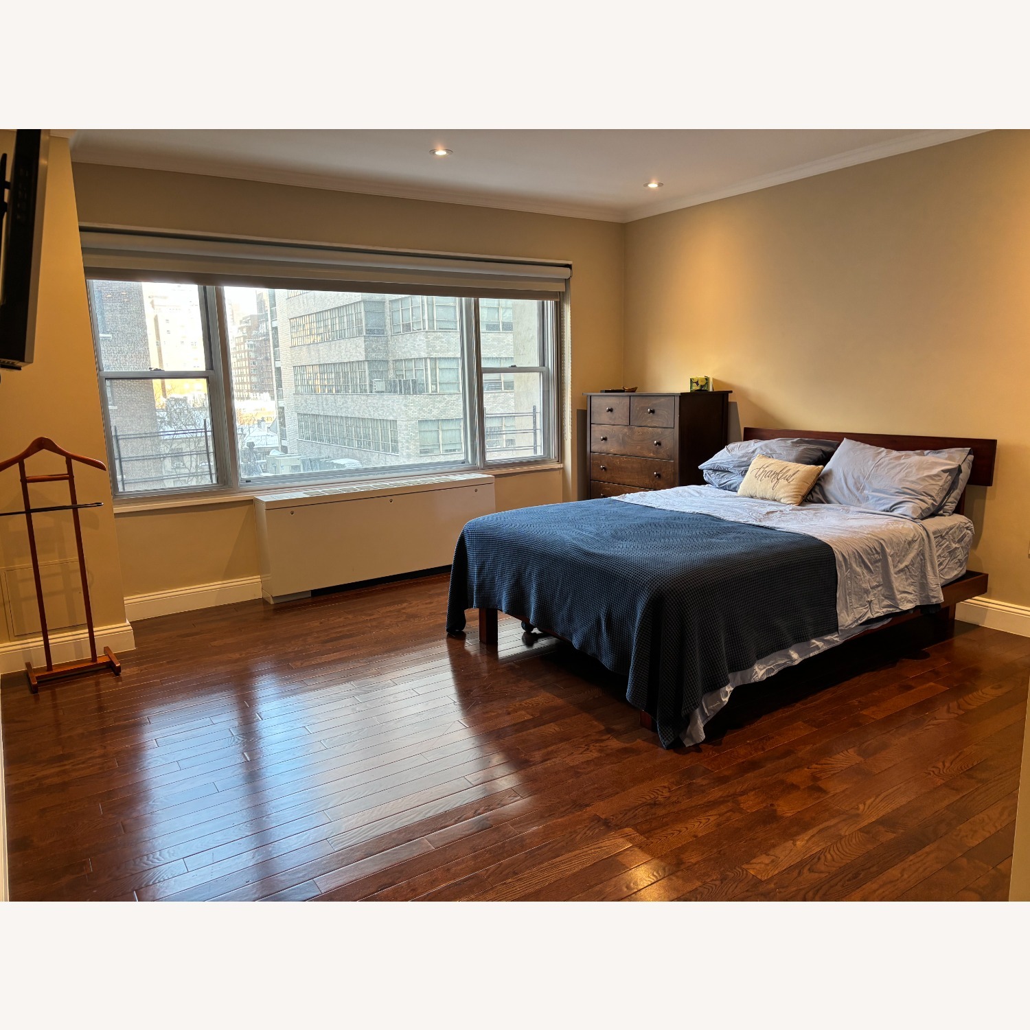Charles P. Rogers Dark Brown Wood Queen Bed - image-3
