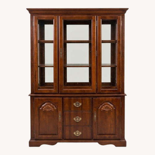 Used Cherryman Industries Cherry Wood Sideboard for sale on AptDeco