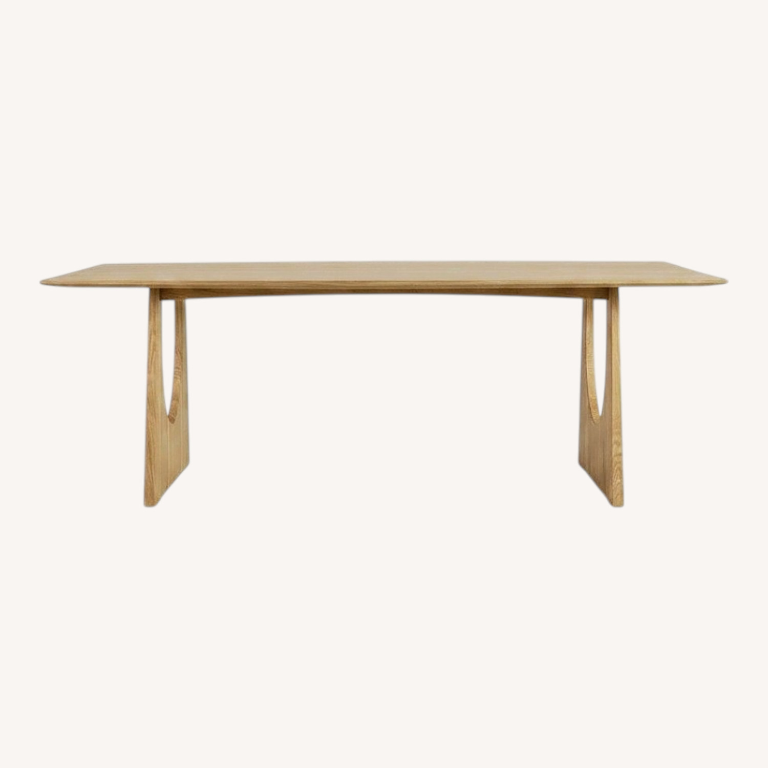 Ethnicraft Geometric Oak Dining Table - image-0