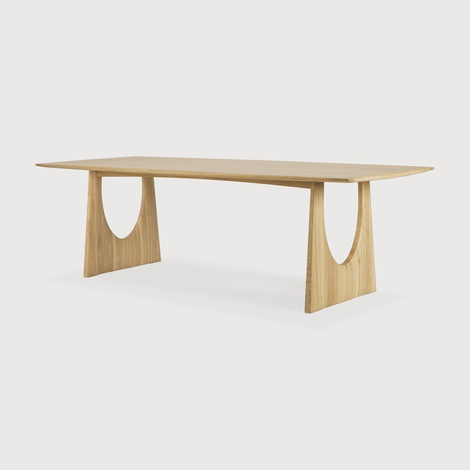 Ethnicraft Geometric Oak Dining Table - image-1
