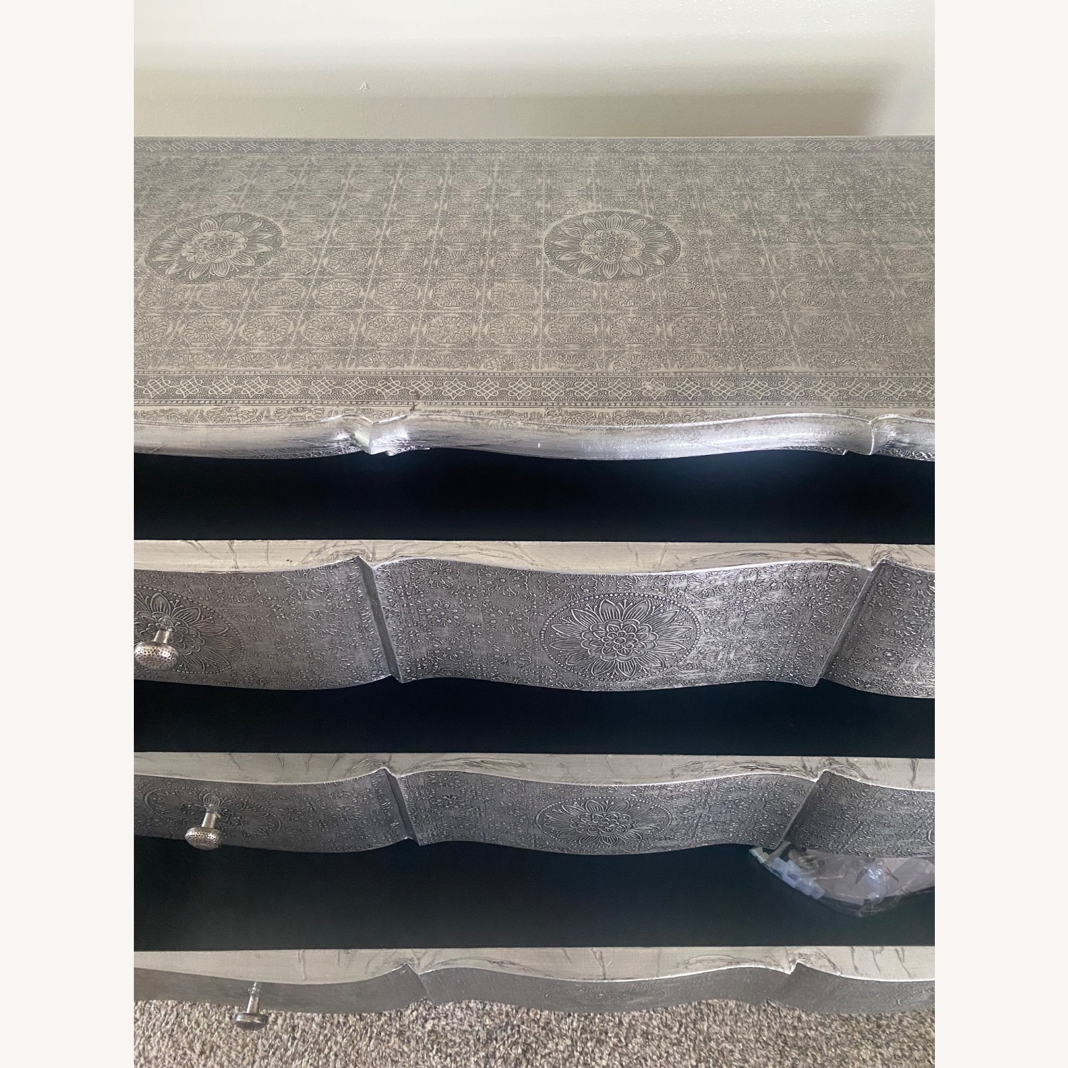 Anthropologie Dark Gray Armoire - image-8