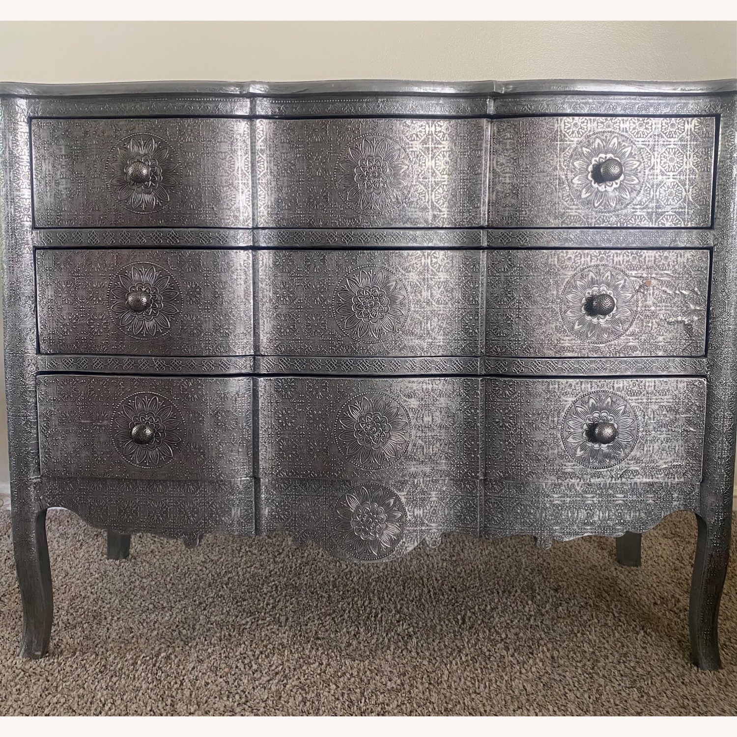 Anthropologie Dark Gray Armoire - image-1