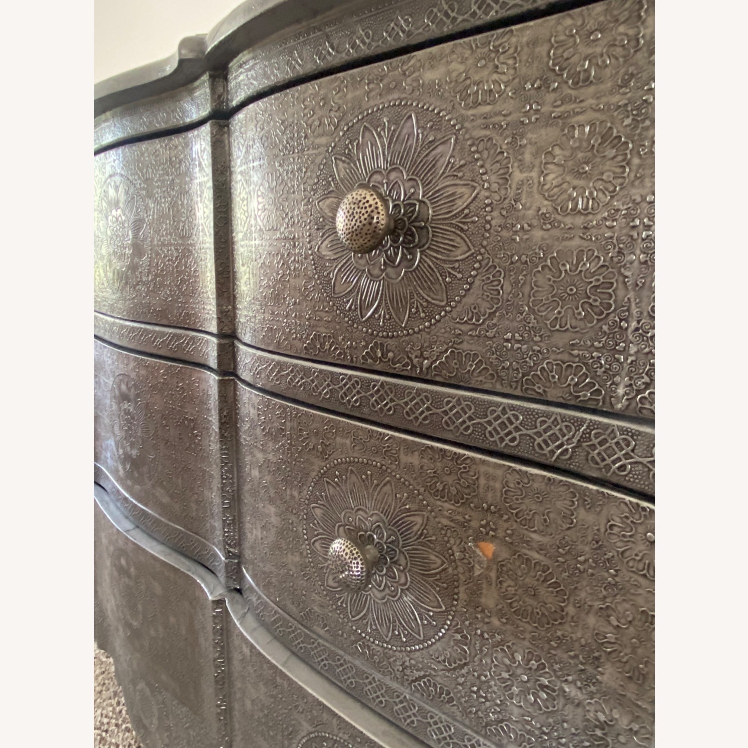 Anthropologie Dark Gray Armoire - image-4