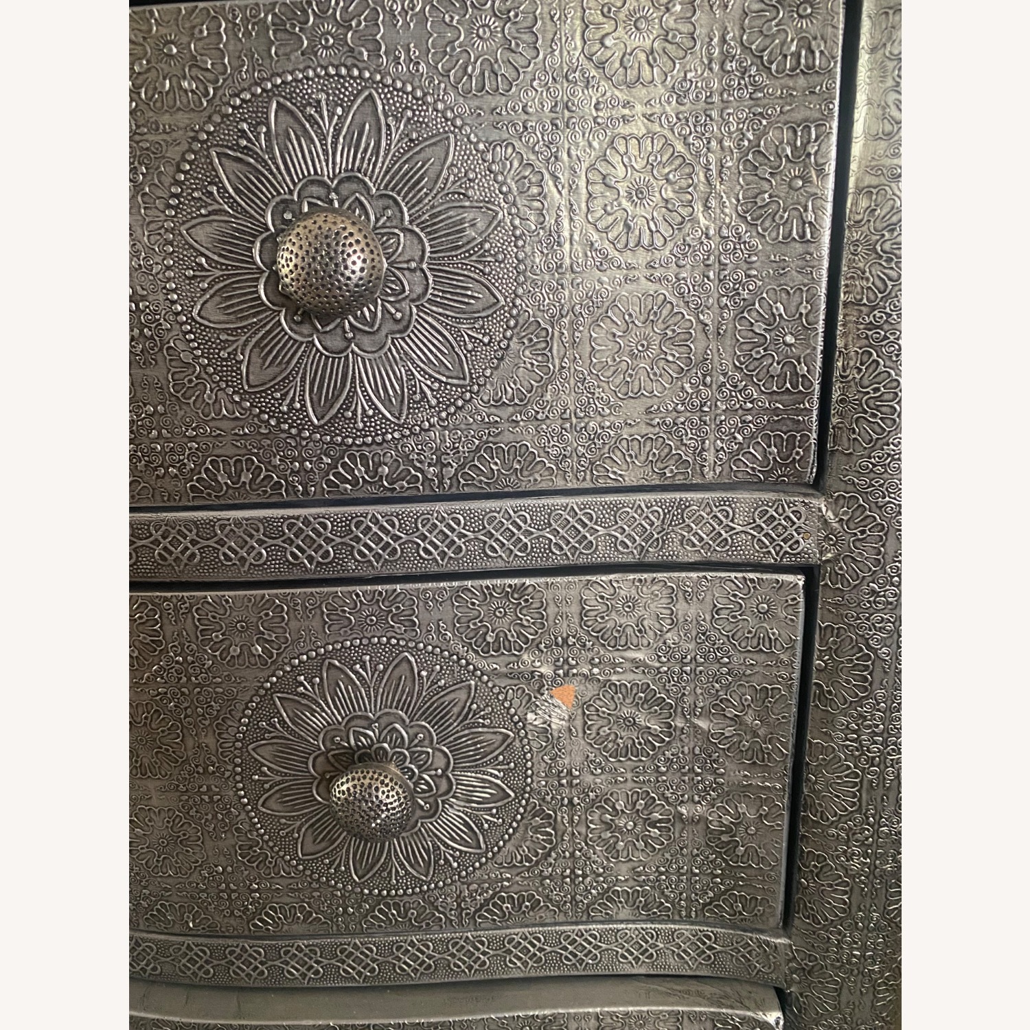 Anthropologie Dark Gray Armoire - image-3